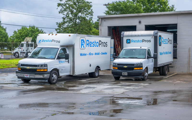 RestoPros trucks ready to respond